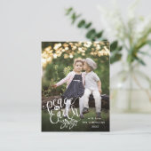 Carte Postale Piece on Earth PHOTO Noël Fêtes de voeux (Debout devant)