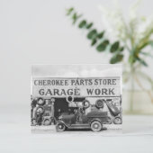 Carte Postale Pièces d'auto Cherokee : 1936 (Debout devant)