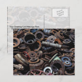 Carte Postale Pièces de frein (Devant / Derrière)