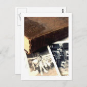 Carte Postale pièces d'un livre de contes (Devant / Derrière)