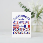 Carte Postale Pièces françaises (Debout devant)