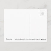 Carte Postale Pied Cockatiel (Dos)