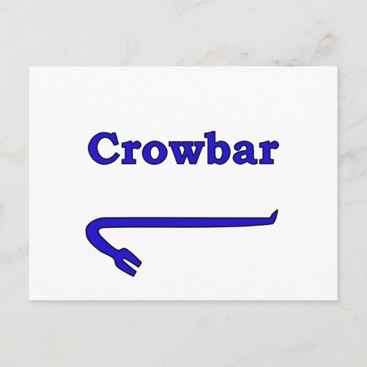 Carte Postale Pied-de-biche bleu (Devant)