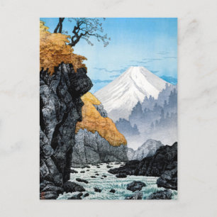 Carte Postale Pied du mont Ashitaka par Takahashi, Art japonais,