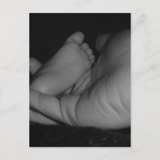 Carte Postale Pied minuscule