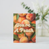 Carte Postale Pied Vous Êtes Une Pêche (Debout devant)