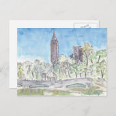 Carte Postale Piedmont Park, Atlanta (Devant / Derrière)