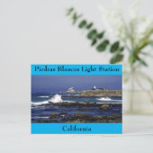 Carte postale Piedras Blancas Light (Debout devant)