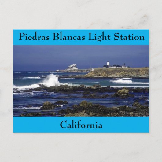Carte postale Piedras Blancas Light (Devant)