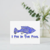 Carte Postale Pieds Dans La Piscine (Debout devant)