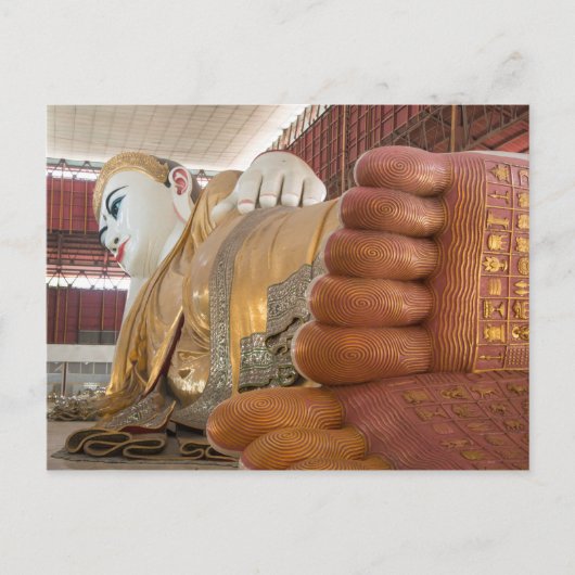 Carte Postale Pieds de statue de Bouddha (Devant)