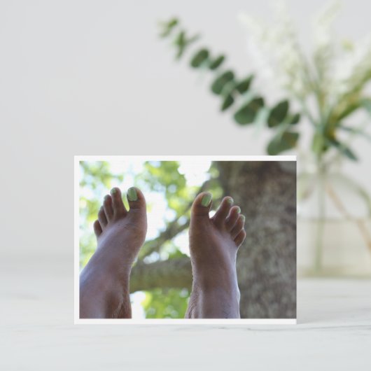 Carte Postale Pieds d'été (Debout devant)