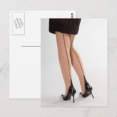 Carte Postale Pieds glamour 10 (Devant / Derrière)