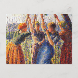 Carte Postale Pieds plantes de femmes agricultrices par Camille 