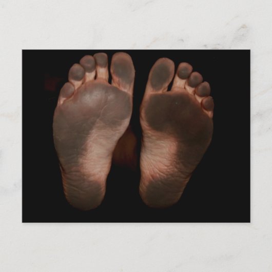 CARTE POSTALE PIEDS SABLES (Devant)