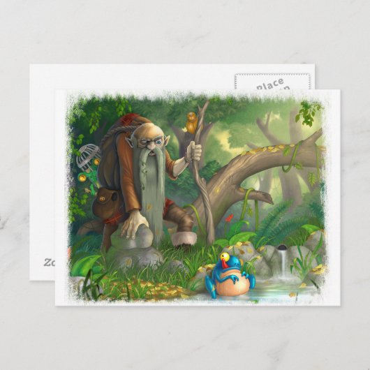 Carte Postale Piège (Devant / Derrière)