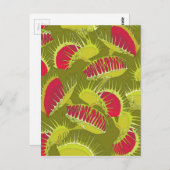 Carte Postale piège à mouches halloween (Devant / Derrière)