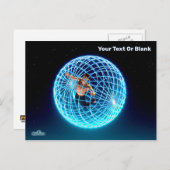 Carte Postale Piège léger (Devant / Derrière)