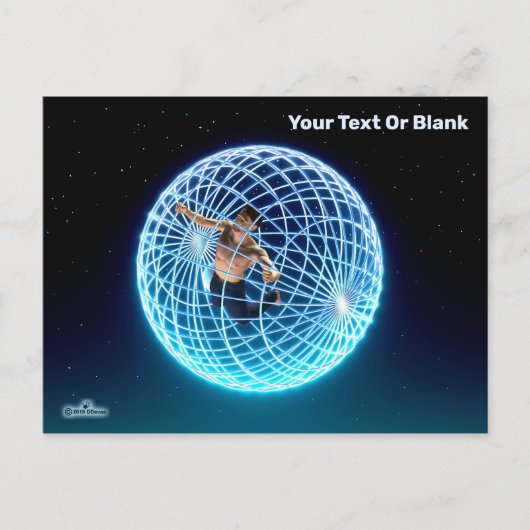 Carte Postale Piège léger (Devant)