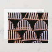 Carte Postale Pièges en bois de homard Horizontal (Devant / Derrière)