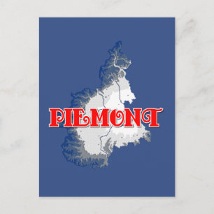 Carte Postale Piémont