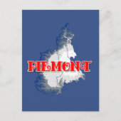 Carte Postale Piémont (Devant)