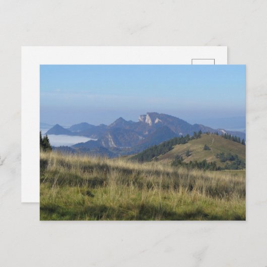 Carte Postale Pieniny Pologne (Devant / Derrière)