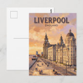 Carte Postale Pier Head Angleterre (Devant / Derrière)