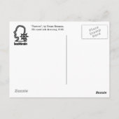 Carte Postale Pierced, par Brian Benson (Dos)