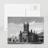 Carte Postale Pierhead Building, Cardiff, Pays de Galles, Royaum (Devant / Derrière)