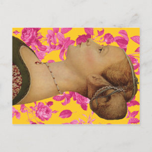 Carte Postale Piero del Pollaiuolo, Portrait d'une jeune femme