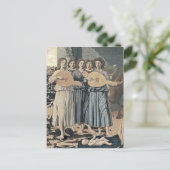 Carte Postale Piero della Francesca - Nativité (détail) (Debout devant)