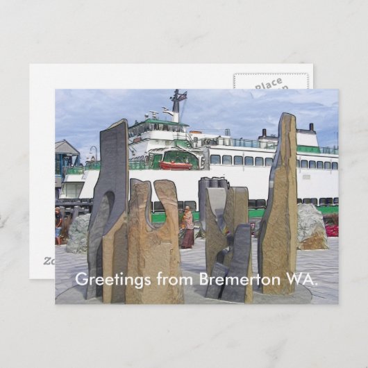 Carte Postale Pierre (Devant / Derrière)