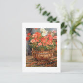 Carte Postale Pierre A Renoir | Geraniums en Copper Basin (Debout devant)