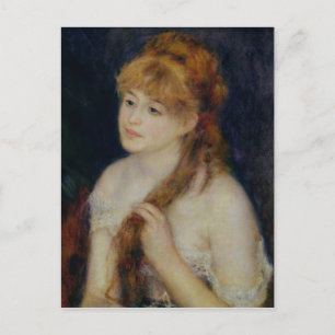 Carte Postale Pierre A Renoir   Jeune femme lui tressant les che
