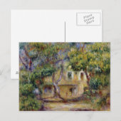 Carte Postale Pierre A Renoir | La Ferme des Collettes (Devant / Derrière)