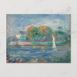 Carte Postale Pierre A Renoir La Rivière Bleue