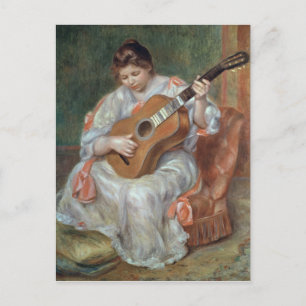 Carte Postale Pierre A Renoir   Le Joueur de la Guitare