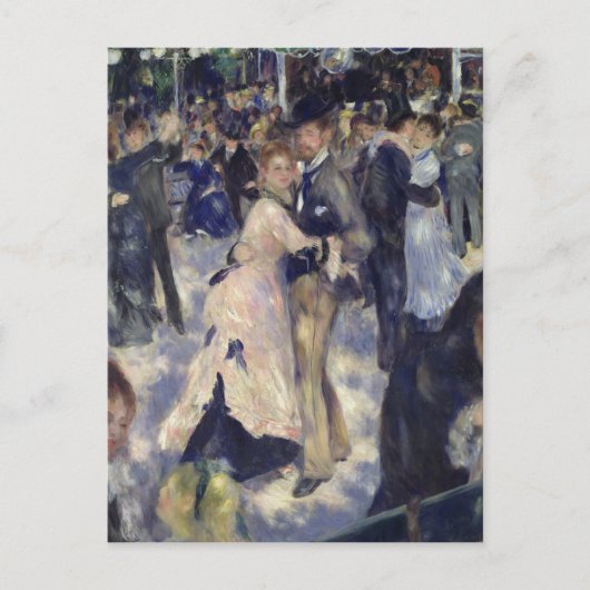 Carte Postale Pierre A Renoir | Le Moulin de la Galette (Devant)