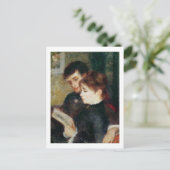 Carte Postale Pierre A Renoir | Lecture en couple (Debout devant)