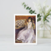 Carte Postale Pierre A Renoir | Lecture jeune femme (Debout devant)
