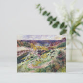 Carte Postale Pierre A Renoir | Paysage à Wargemont (Debout devant)