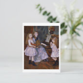 Carte Postale Pierre A Renoir | The Daughters of Catulle Mendes (Debout devant)