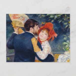 Carte Postale Pierre A Renoir Une danse dans le pays