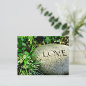 Carte Postale Pierre "Amour" (Debout devant)