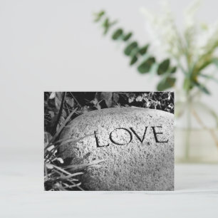 Carte Postale Pierre "Amour"