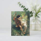 Carte Postale Pierre Auguste Cot Springtime Primavera Romantique (Debout devant)