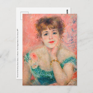 Carte Postale Pierre-Auguste Renoir - Actrice Jeanne Samary