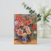 Carte Postale Pierre-Auguste Renoir-Bouquet (Debout devant)