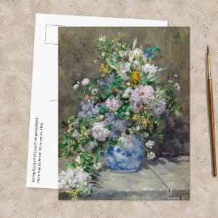 Carte Postale Pierre-Auguste Renoir - Bouquet printanier